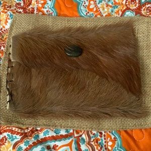 African Springbok and Blesbok hide purse
